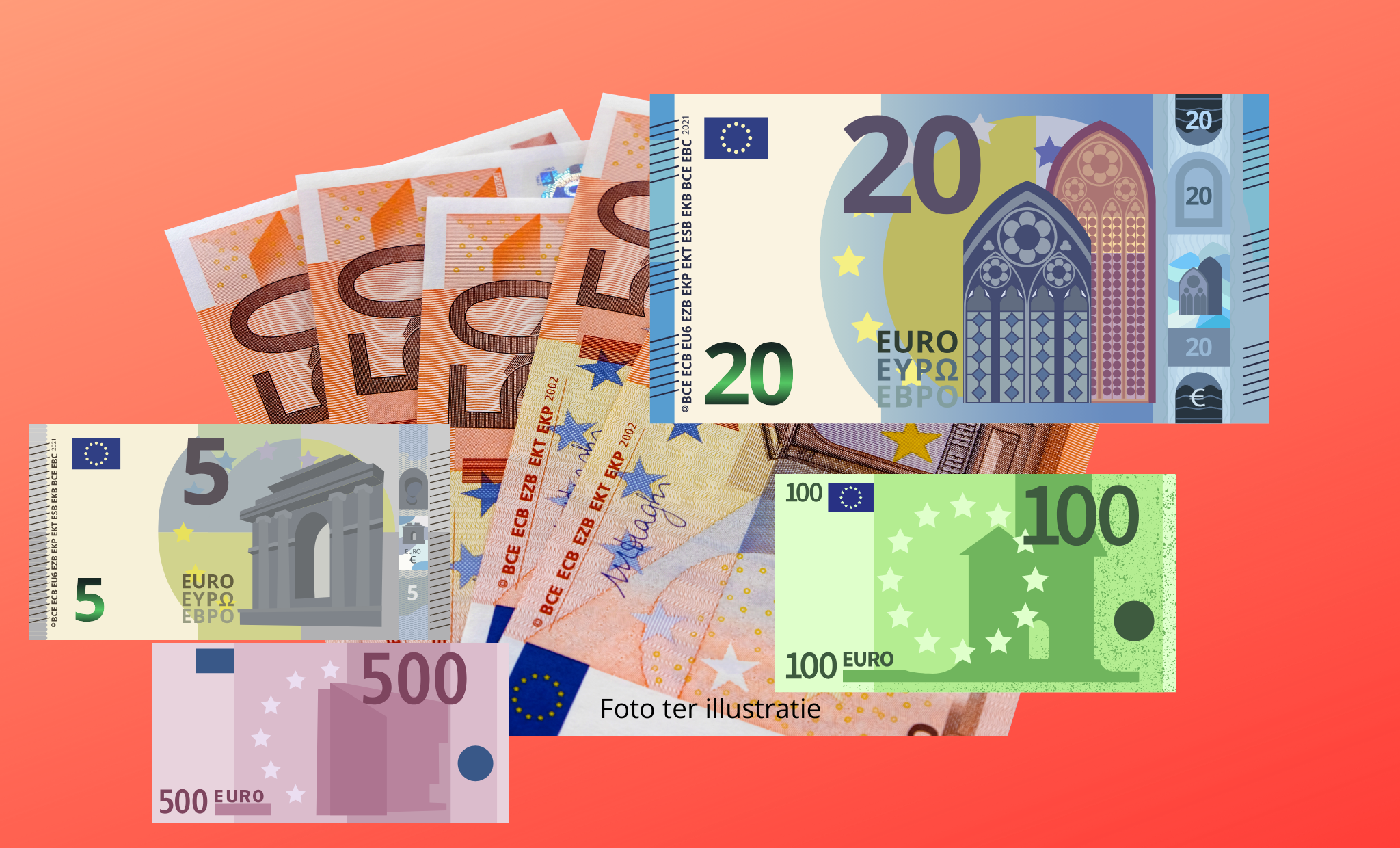 Cash geld gevonden