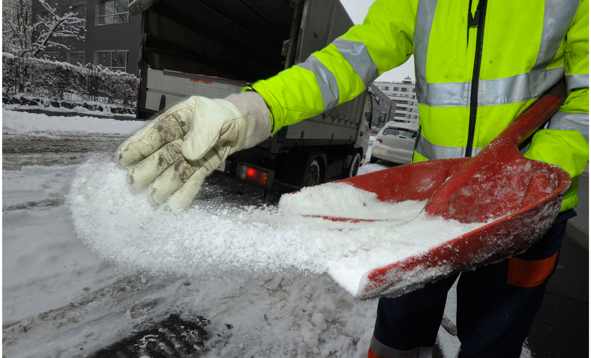 Gratis strooizout afhalen